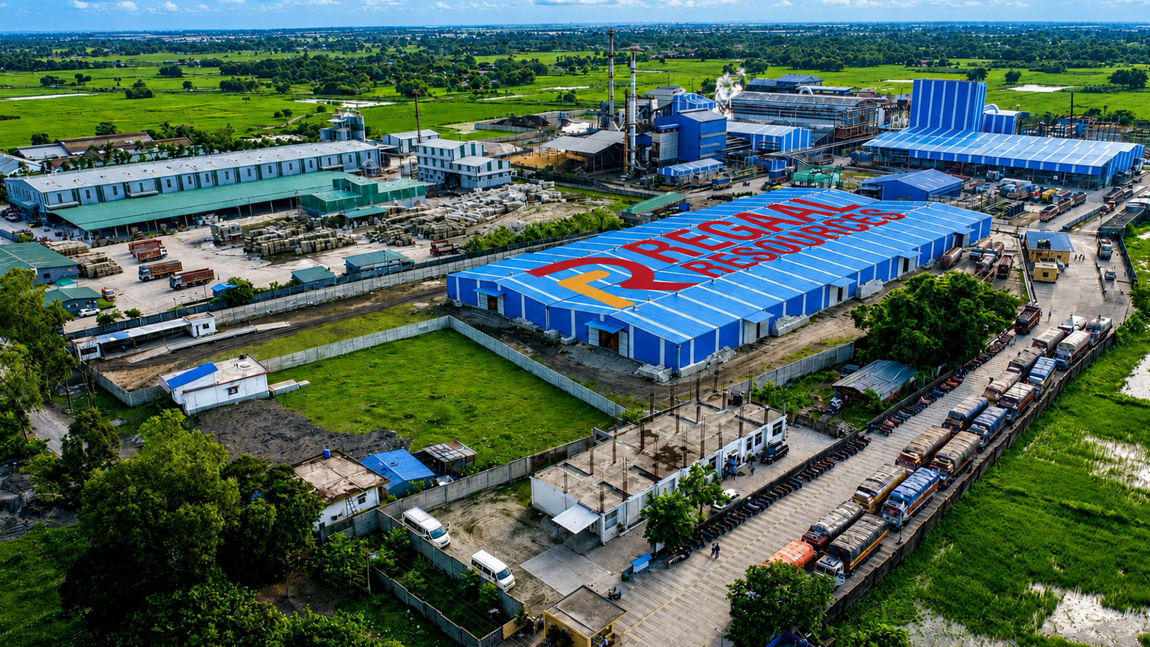 1B Plant Arial Shot